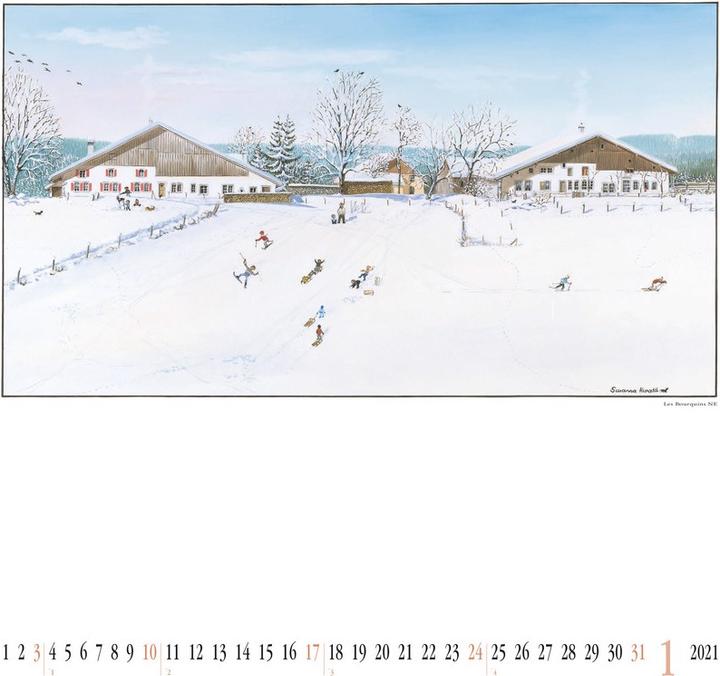 Actual product image Painted farmhouses (Special, No binding, German, French, Italian, English)