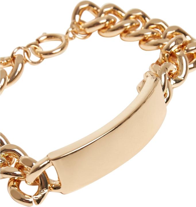 Actual product image Urban Classics Plate Bracelet (100% Iron)
