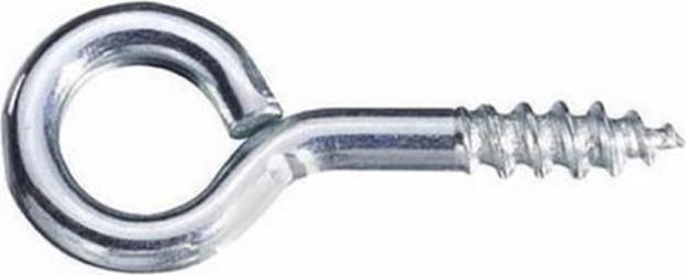FTM Ringschrauben, Stahl verzinkt 50 x 25 mm, 2 Stück (2 Schrauben pro Stück)