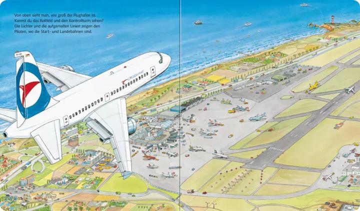 Actual product image Ravensburger My world of vehicles: At the airport (German, Susanne Gernhäuser, Wolfgang Butcher)