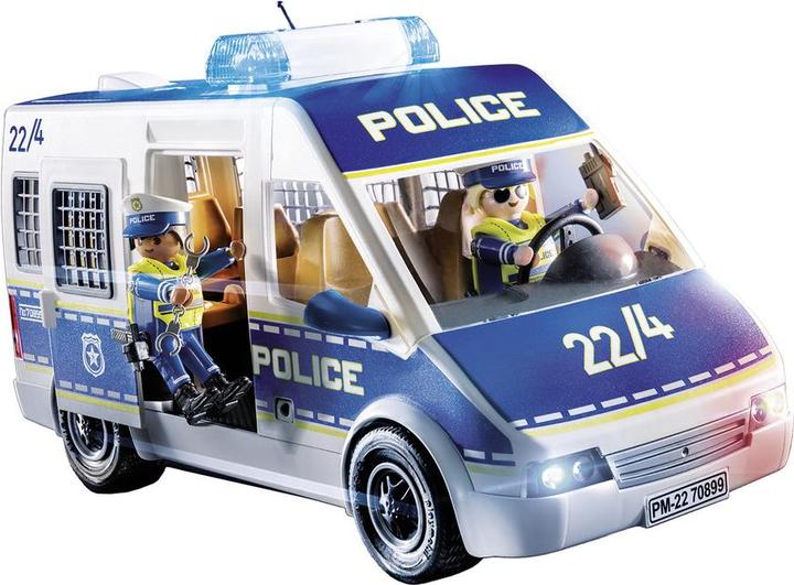 Produktbild Playmobil Polizeiauto mit Licht und Sound (70899, Playmobil City Action)