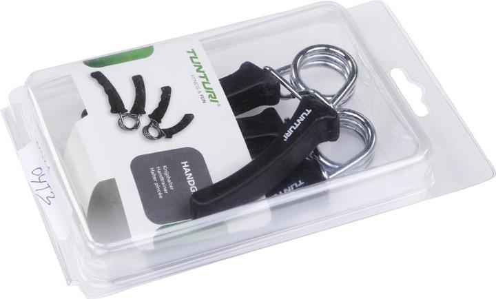 Image du produit Tunturi 14TUSFU141 Pince à main noire, acier inoxydable Renforceur de muscles