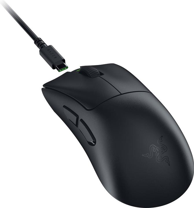 Produktbild Razer DeathAdder V3 HyperSpeed (Kabellos, Kabelgebunden)