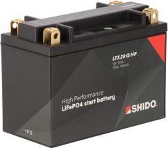 Actual product image Shido Lithium LTX20 Q HP LION -S- (12 V, 12 Ah)