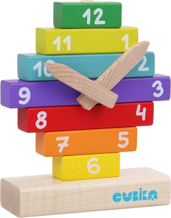 Produktbild Cubika Holzbausatz Uhr