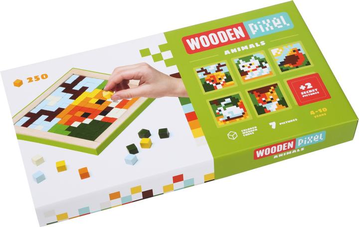 Produktbild Cubika Holzmasaik Tiere