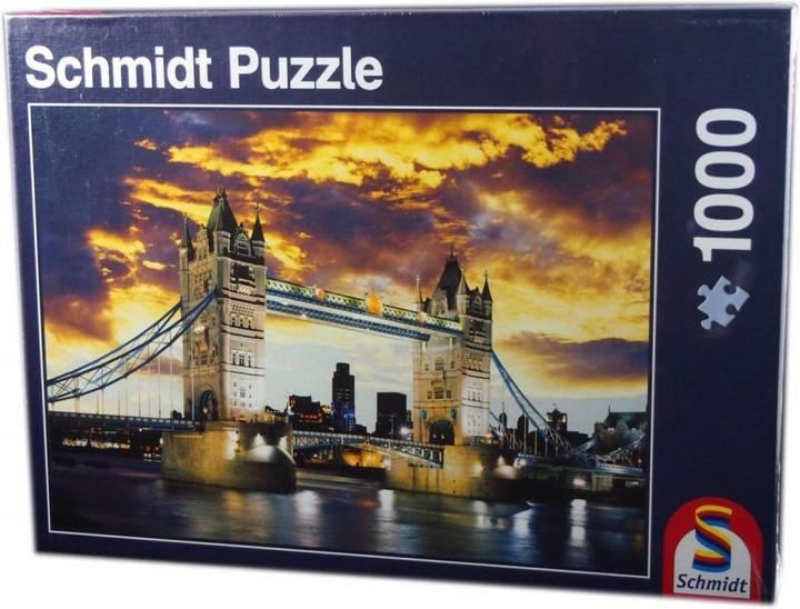 Produktbild Schmidt Spiele Tower Bridge, London Puzzlespiel 1000 Stück(e) (1000 Teile)