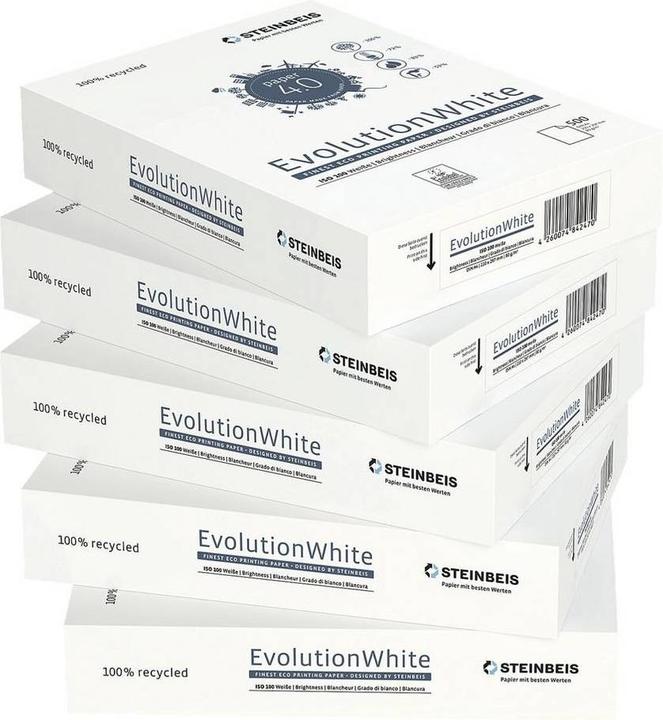 Immagine prodotto Steinbeis EvoluzioneBianco (80 g/m², 500 x, A4)