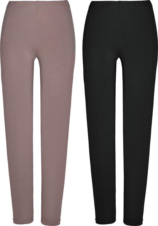 Actual product image Erwin Müller Ladies leggings, long 2-pack (40, 42)