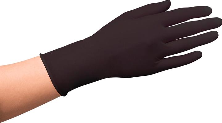 Produktbild Papstar Einmalhandschuhe Medi-Inn® PS Latex Black, für links & rechts, puderfrei, nicht steril, leben... (XL)