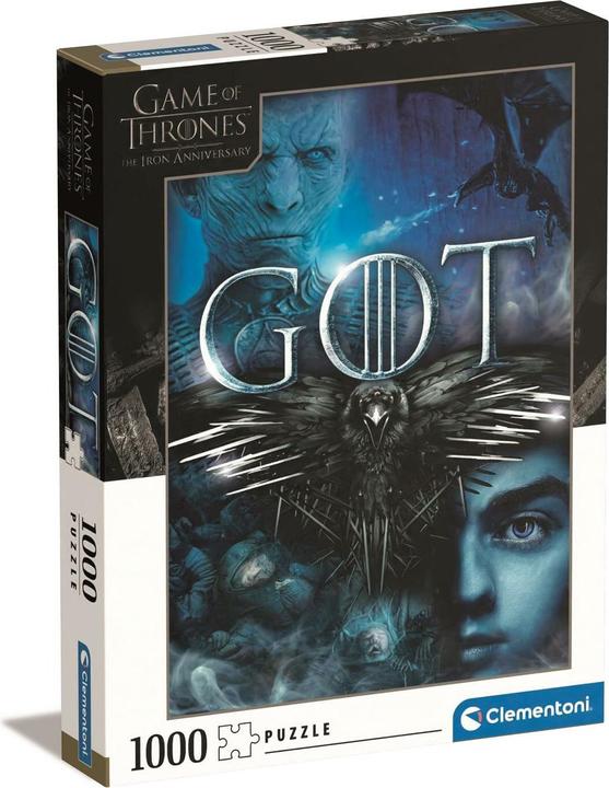 Actual product image Clementoni Game of Thrones: Three-Eyed Raven (1000 pieces) (1000 pieces)