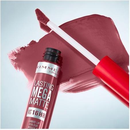 Immagine prodotto Rimmel London Colore labbra liquido Mega Matte a lunga durata (Sass di corallo)