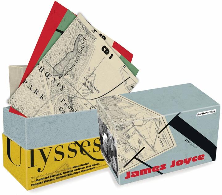 Produktbild Ulysses (James Joyce, Manfred Zapatka, Corinna Harfouch, Klaus Buhlert, Hans Wollschläger, Deutsch)