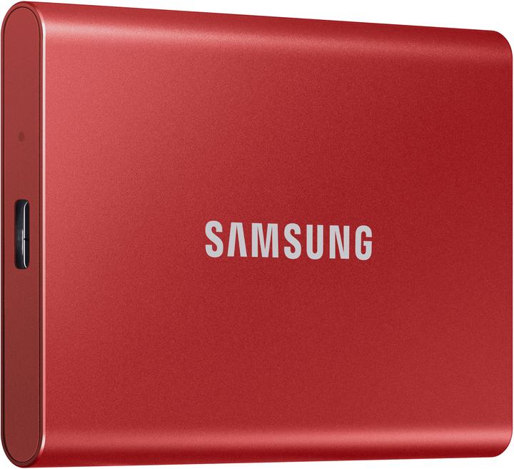 Image du produit Samsung Portable T7 Red (500 Go)