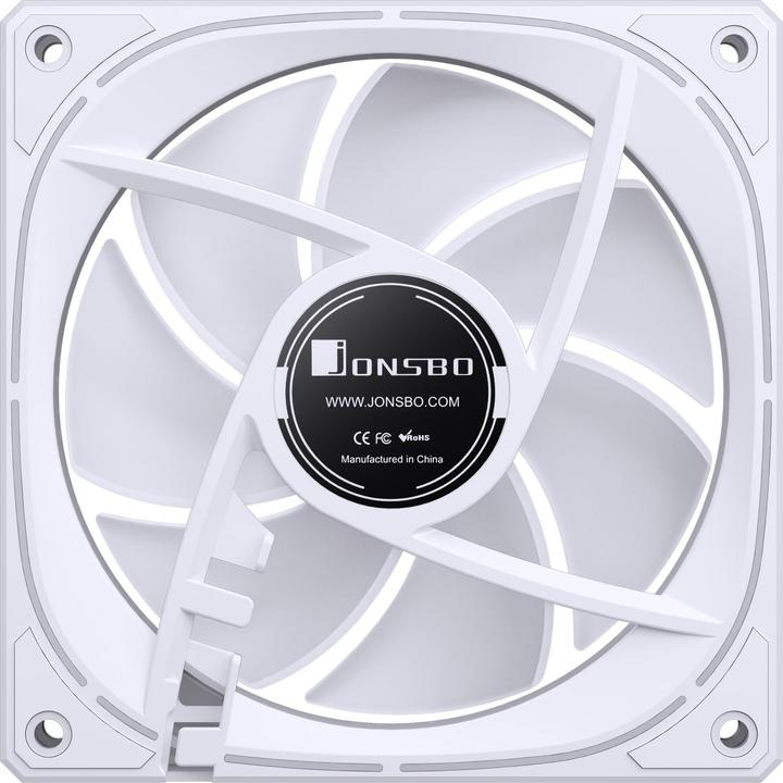 Image du produit Jonsbo FR-505, ARGB 5V 3PIN - blanc (120 mm, 1 x)