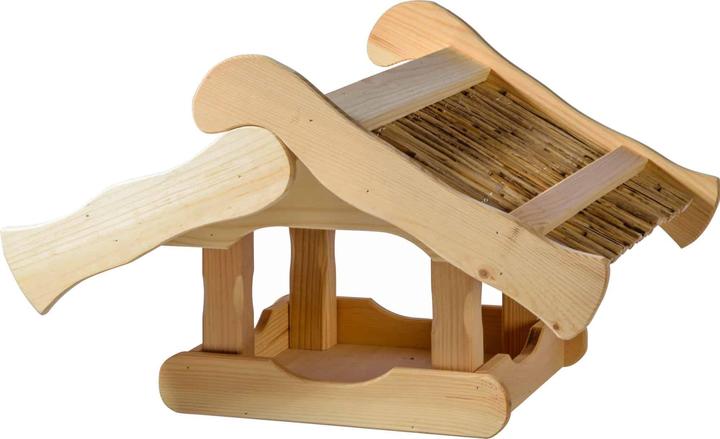 Produktbild Dobar Grosses Vogelhaus "Kunoy" mit Schilfdach, für Ständer