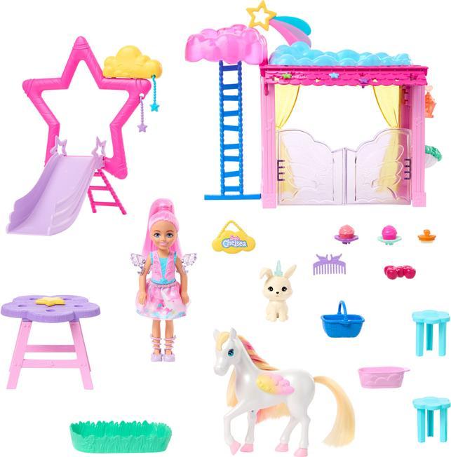 Actual product image Barbie A Hidden Magic Chelsea & Pegasus Playset