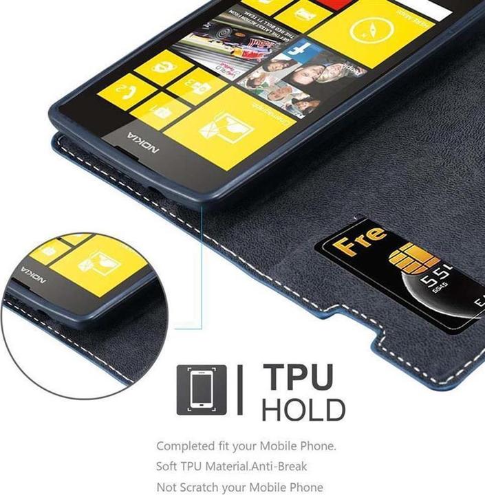 Actual product image Cadorabo Book X Wallet Cover (Nokia Lumia 520)