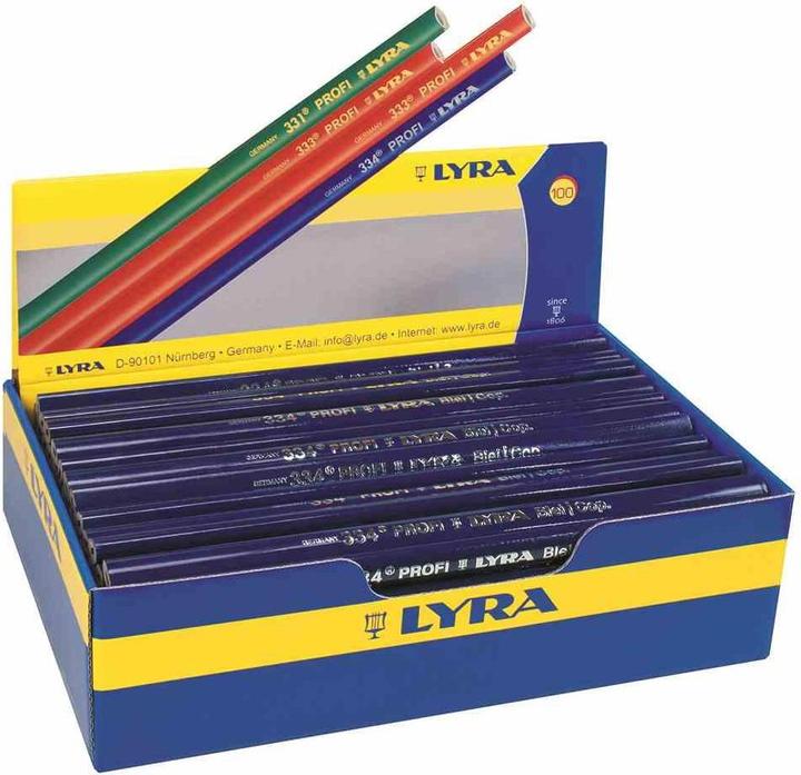 Produktbild Lyra Blei-Kopierstift 24 cm oval, 3/4 blei, 1/4 kopier (4 mm, 1 x)
