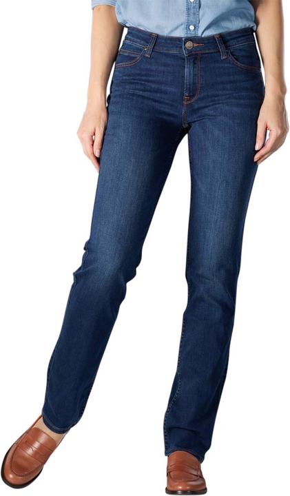 Lee Marion Straight Stretch Jeans dark refined