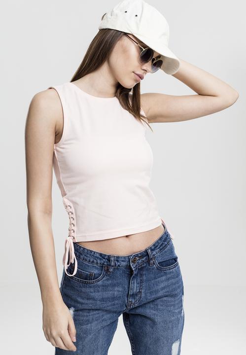 Image du produit Urban Classics Top court à lacets pour femmes (M)