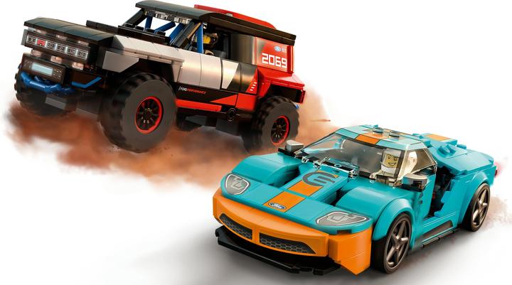 Produktbild LEGO Ford GT Heritage Edition und Bronco R (76905, LEGO Speed Champions)