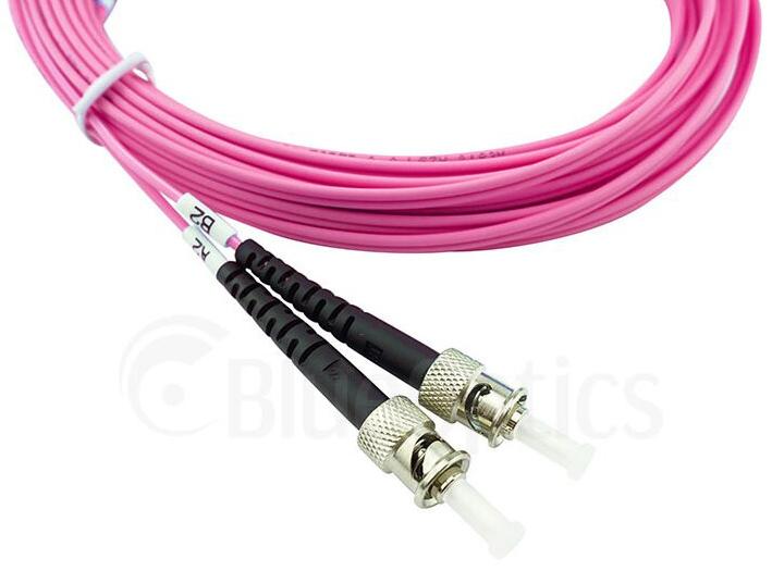Immagine prodotto BlueOptics Cavo patch in fibra ottica duplex LC-ST OM4 2 metri (CAT7, 2 m)