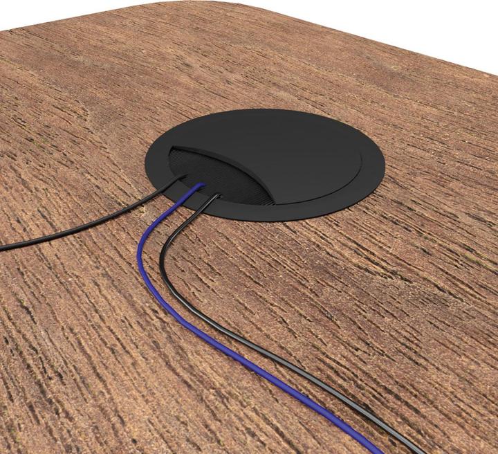 Actual product image BMB Cable entry EXIT R Zamak black Inlet Ø 80 mm (Cable hole, 9 cm)