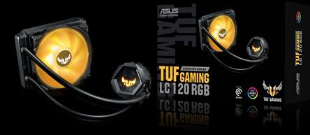 Actual product image ASUS WAK TUF Gaming LC 120 RGB