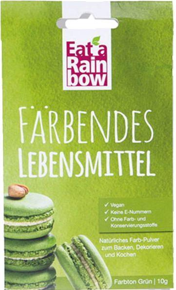 Actual product image Eat a Rainbow Coloring food green (10g)
