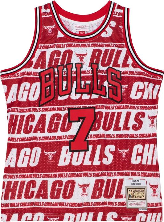 Produktbild Mitchell & Ness Swingman Teamwrap Mesh Jersey Chicago Bulls Toni Kukoc - L (L)
