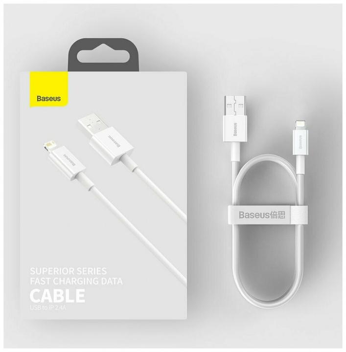 Actual product image Baseus USB Type A - Lightning (0.25 m, USB 2.0)