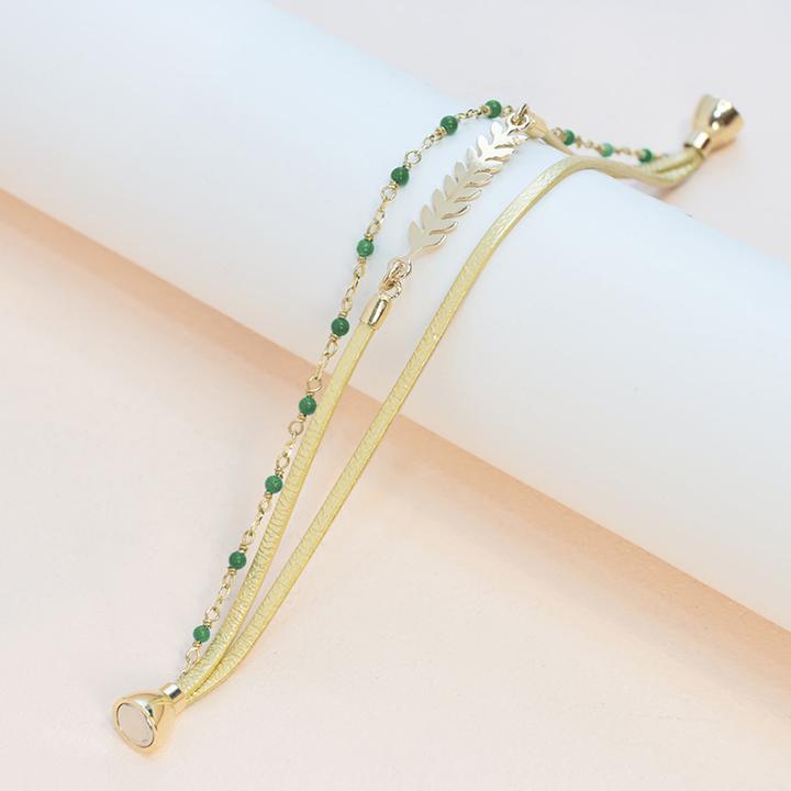 Actual product image Flowers Forzoé Serendi (18 cm, Brass Plaqué Or)