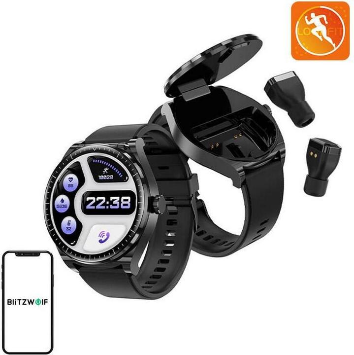 Actual product image BlitzWolf Smartwatch BW-HW1 (black)