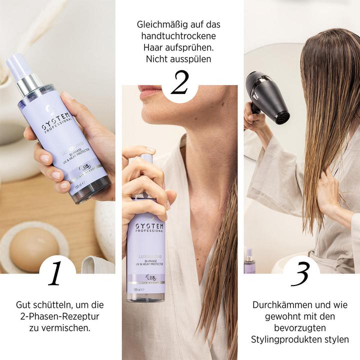 Image du produit System Professional LuxeBlond Bi-Phase UV & Heat Protector (180 ml)