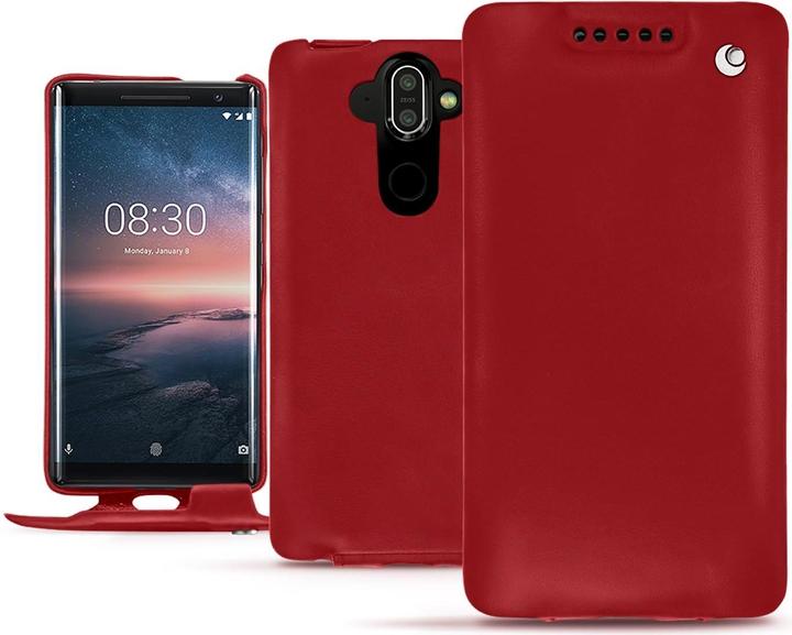 Productafbeelding Noreve Lederen omslag verticaal (Nokia 8 Sirocco)