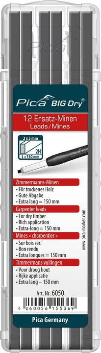 Produktbild Pica Ersatzminen (Ersatzmine, Schwarz, 5 mm)