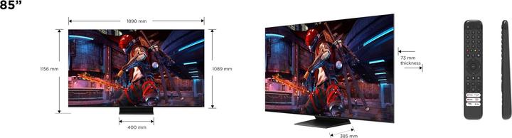 Produktbild TCL 85C745 (85", QLED, 4K, 2024)