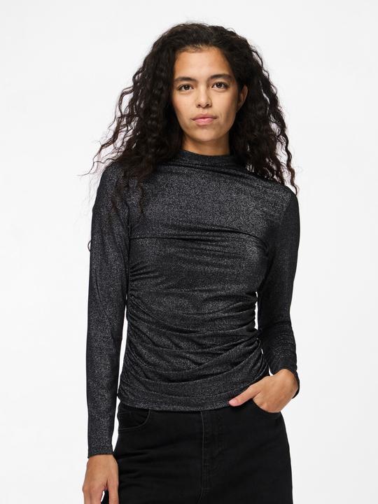 Immagine prodotto Pieces Pcmonica Ls Glitter Ruching Top Noos (L)