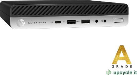 Produktbild Upcycle it HP EliteDesk 800 G5 Desktop Mini (Refurbished) A Intel® Core™ i7 i7-8700 16 GB DDR4-S... (16 GB, SSD, 512 GB, A / Wie neu)