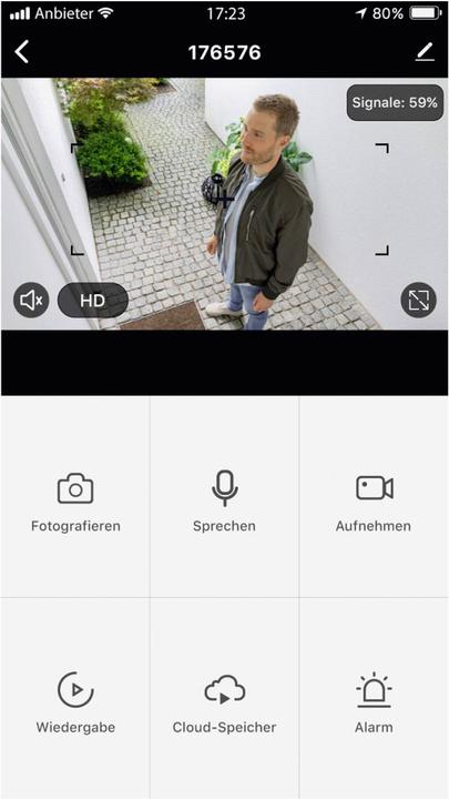 Actual product image Hama Surveillance camera (1920 x 1080 Pixels)