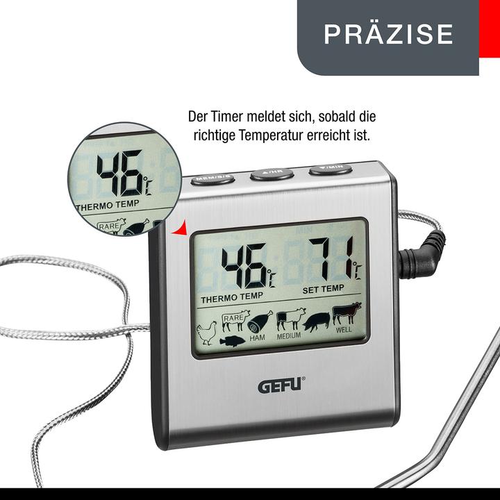 Produktbild GEFU Bratenthermometer mit Timer