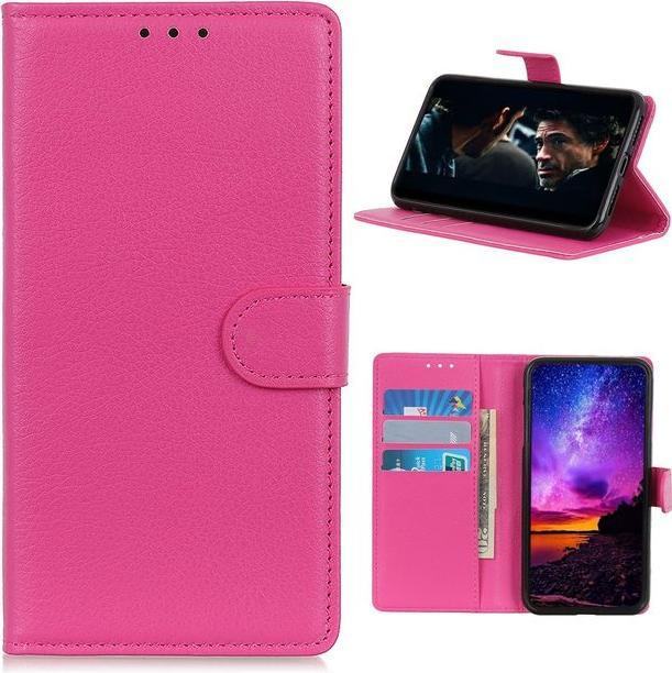 Actual product image MU Classic Litchi Leather Bookcover Series (Nokia 3.4)