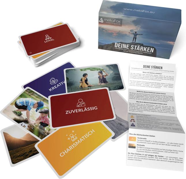 Image du produit Metafox 52 cartes de coaching Vos points forts en allemand (Allemand)
