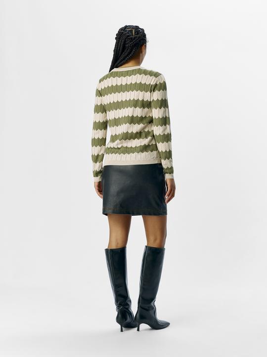 Produktbild Object Gestreifter Strickpullover (XS)