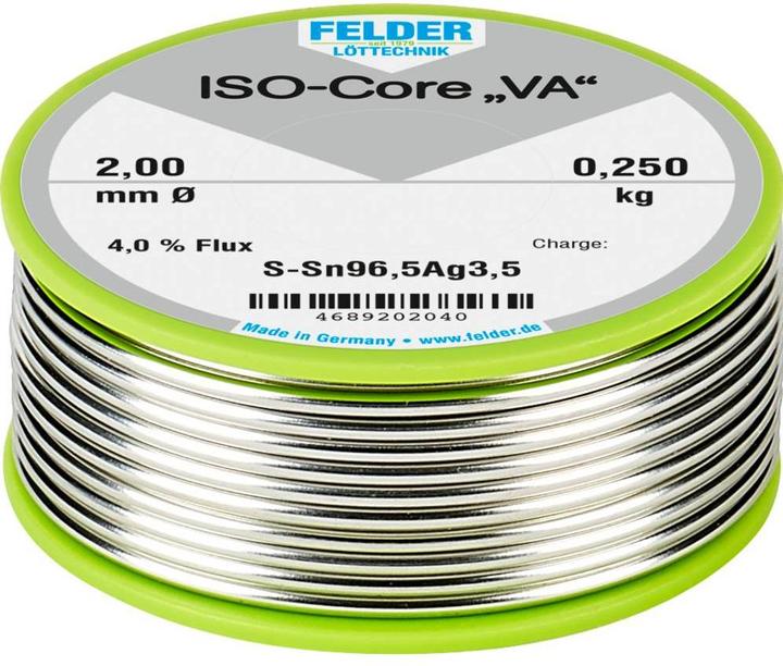 Immagine prodotto Felder Lottechnik Bobina VA con nucleo ISO Sn96 (Kit bobina di saldatura)