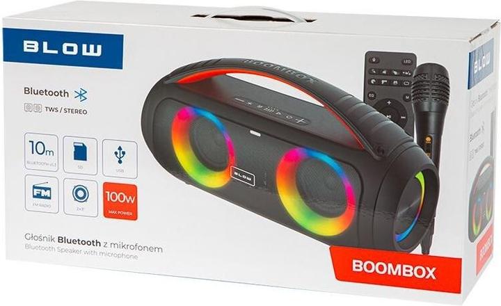 Actual product image Blow 30-356# Boombox Bluetooth Speaker (Rechargeable battery operated)