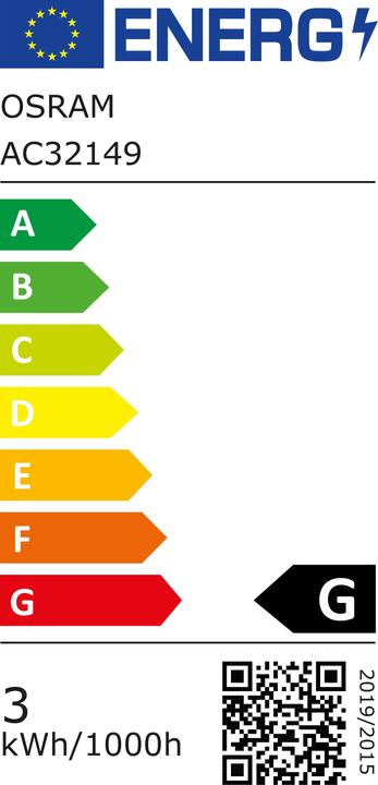Energy Label Ledvance LED Star Special (E14, 2.20 W, 110 lm, 1 x, G)