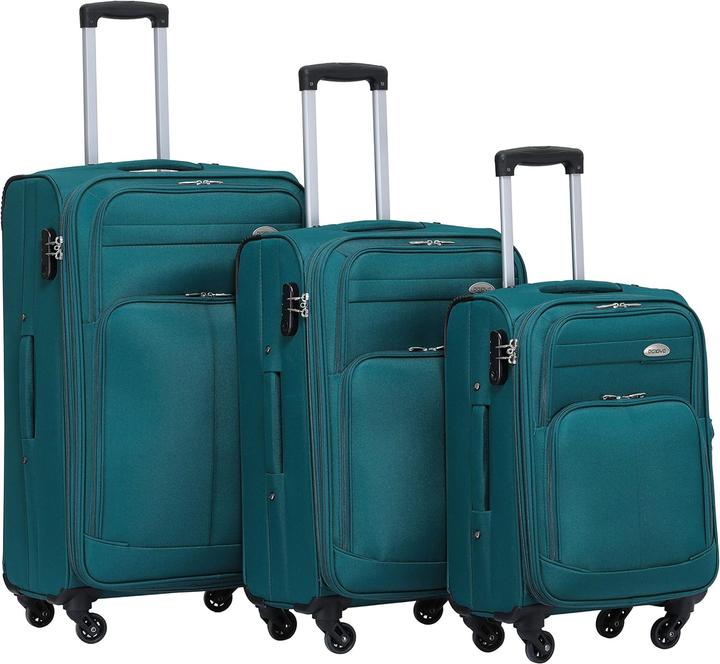 Beibye Reisekoffer Set (Handgepäck (bis 50l), L (90 - 115l))