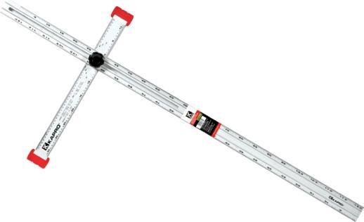 Produktbild Kapro Adjustable T-shaped ruler 120 cm (M, Zoll)